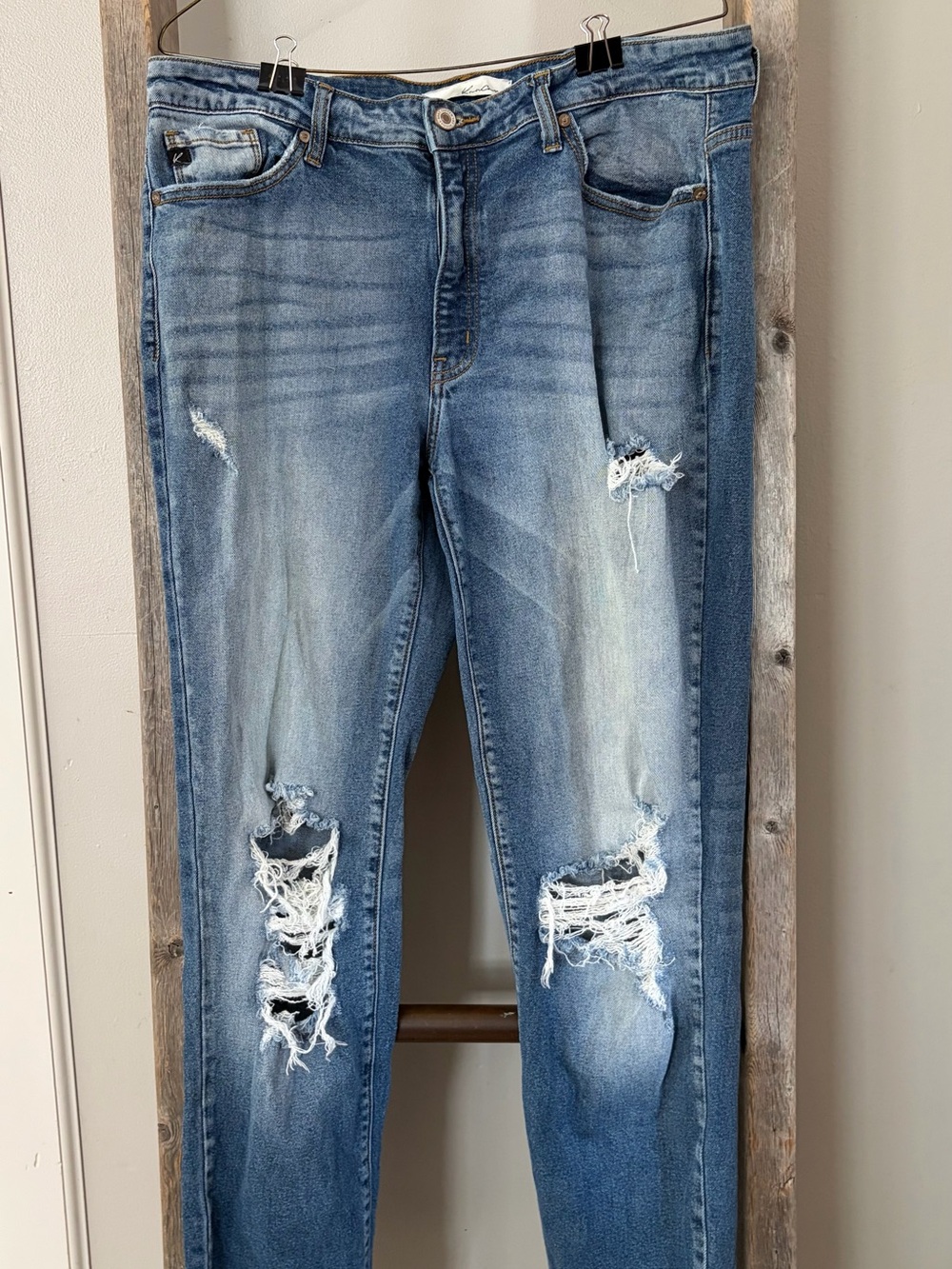 KanCan Light Blue Distressed Skinny Jeans